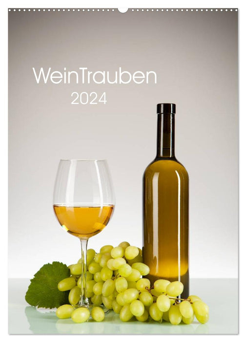 WineGrapes 2024 (Calendrier mural CALVENDO 2024) 