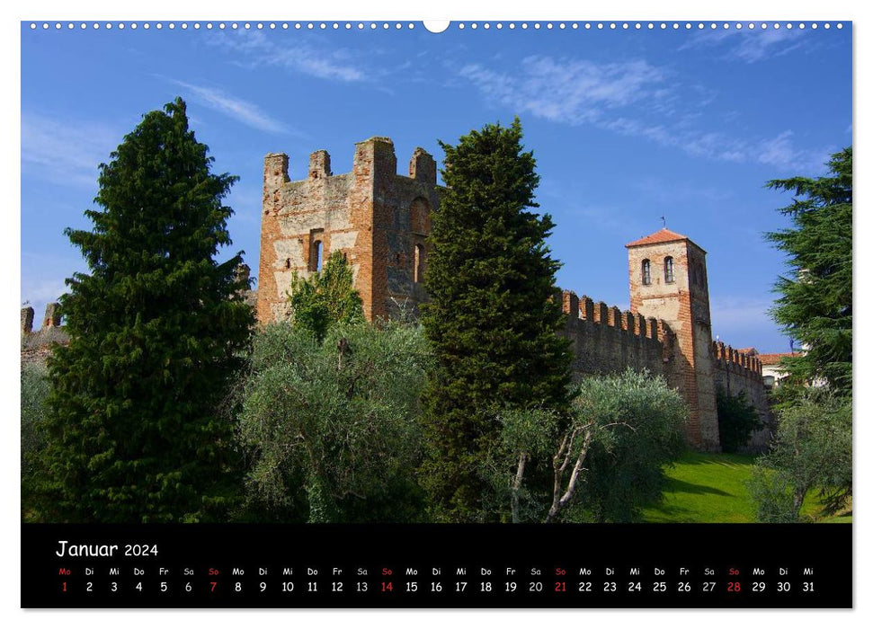 Lazise and surroundings (CALVENDO Premium Wall Calendar 2024) 