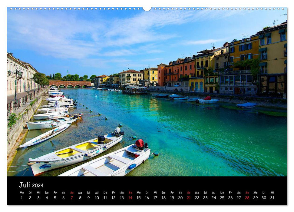 Lazise et ses environs (Calendrier mural CALVENDO Premium 2024) 