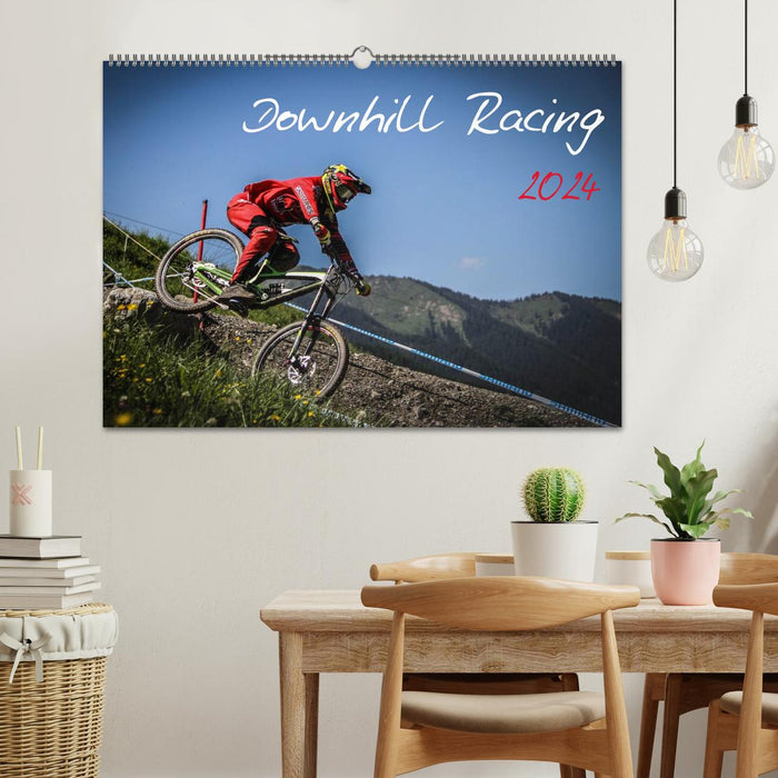 Downhill Racing 2024 (CALVENDO wall calendar 2024) 