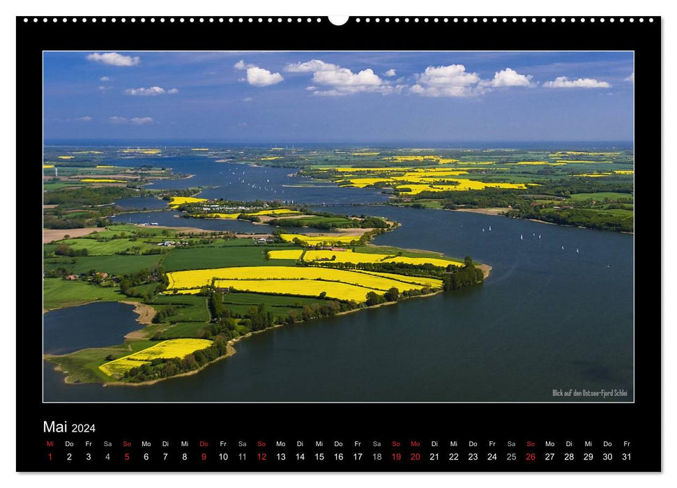 Nordische Ansichten - Sehenswerte Orte und typische Landschaften Norddeutschlands (CALVENDO Premium Wandkalender 2024)