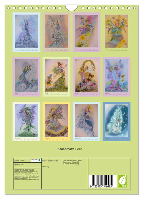 Magical fairies (CALVENDO wall calendar 2024) 