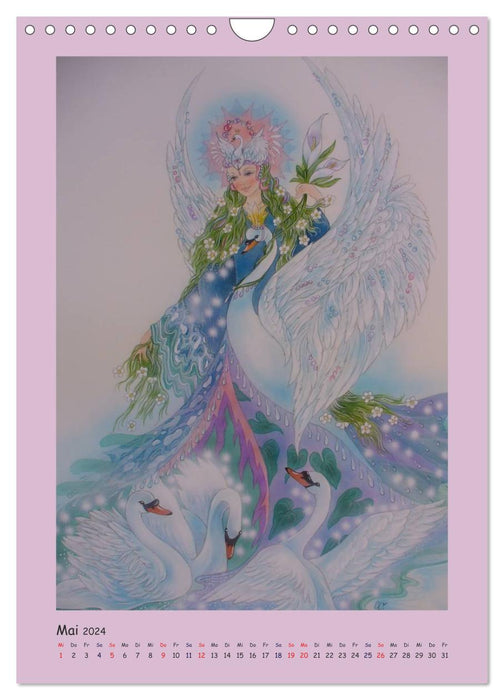 Magical fairies (CALVENDO wall calendar 2024) 