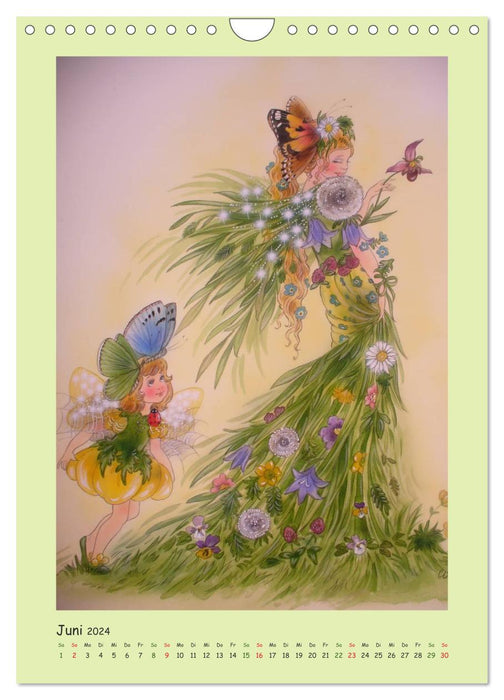 Magical fairies (CALVENDO wall calendar 2024) 