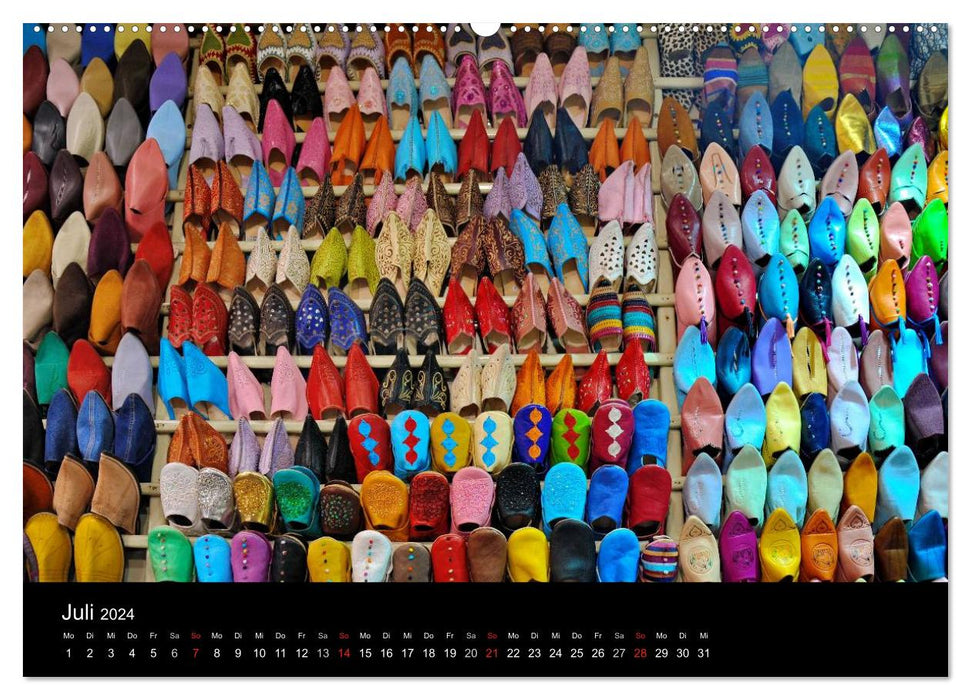 Farben des Orients (CALVENDO Premium Wandkalender 2024)