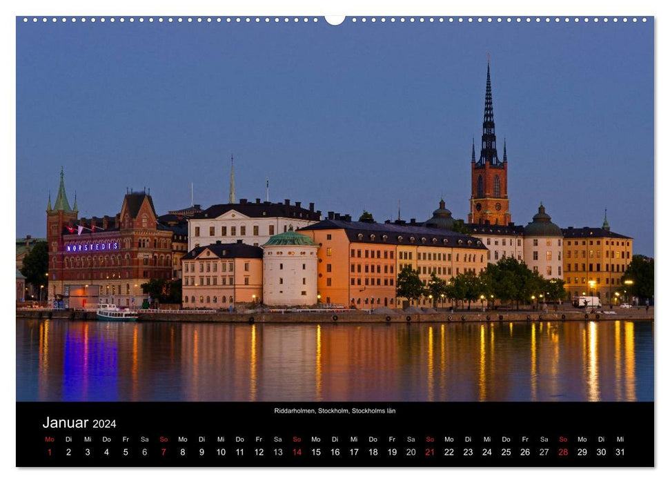 Southern Sweden (CALVENDO wall calendar 2024) 