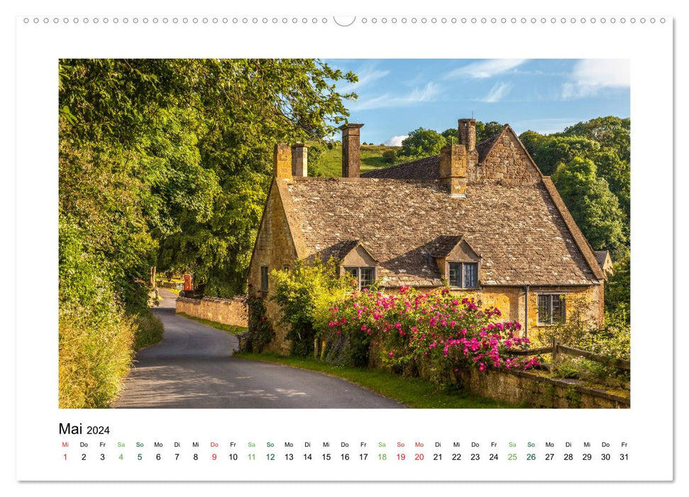 Country houses with charm (CALVENDO Premium Wall Calendar 2024) 