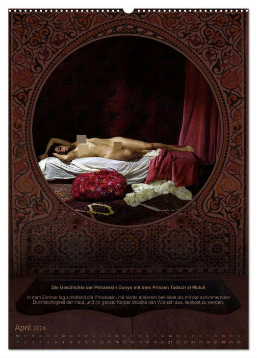 1001 NACHT - verführerisch, erotisch, sinnlich (CALVENDO Premium Wandkalender 2024)