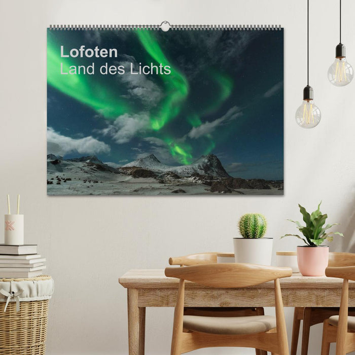 Lofoten Land of Light (CALVENDO Wall Calendar 2024) 