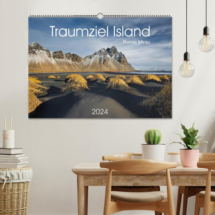 Traumziel Island 2024 (CALVENDO Wandkalender 2024)