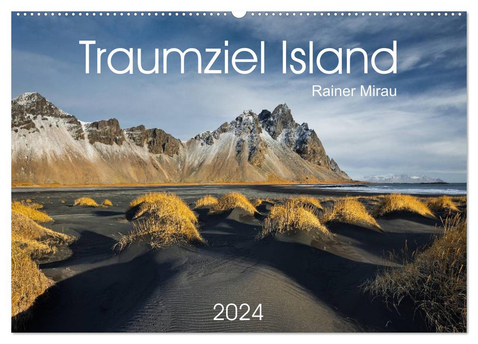Dream destination Iceland 2024 (CALVENDO wall calendar 2024) 