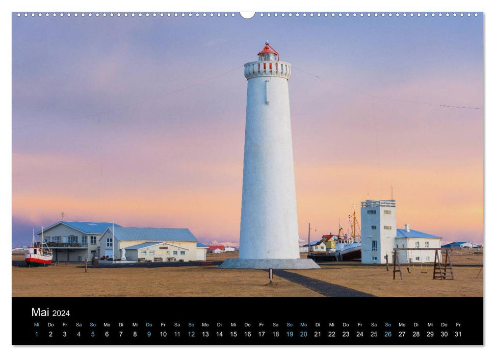 Dream destination Iceland 2024 (CALVENDO wall calendar 2024) 