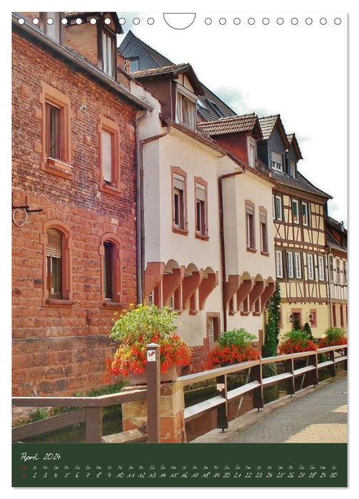 Enchanted Southern Palatinate (CALVENDO wall calendar 2024) 