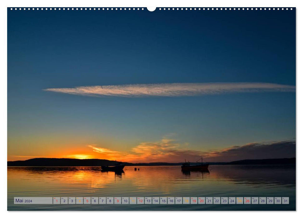 Kalender - Fotos selbst einkleben und selbst gestalten (CALVENDO Wandkalender 2024)