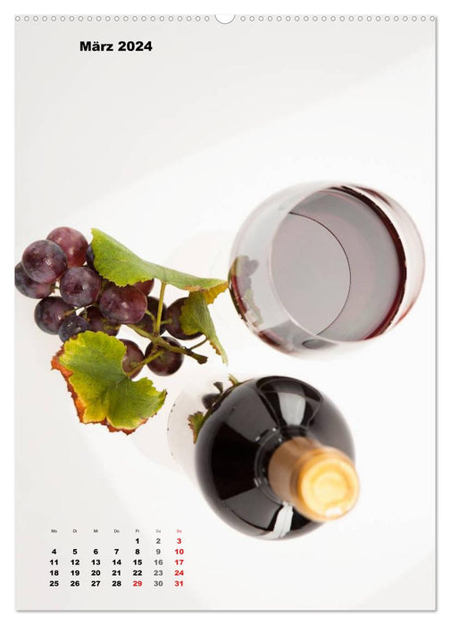 WineGrapes 2024 (Calvendo Premium Calendrier mural 2024) 