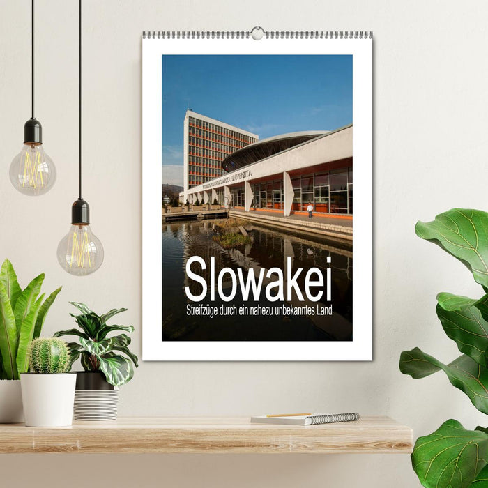 Slovakia - forays through an almost unknown country (CALVENDO wall calendar 2024) 