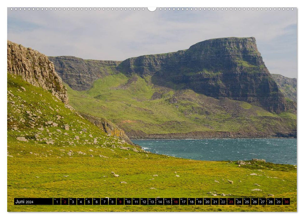 Mull, Skye, Staffa, Iona. Les îles des Hébrides intérieures (Calendrier mural CALVENDO 2024) 