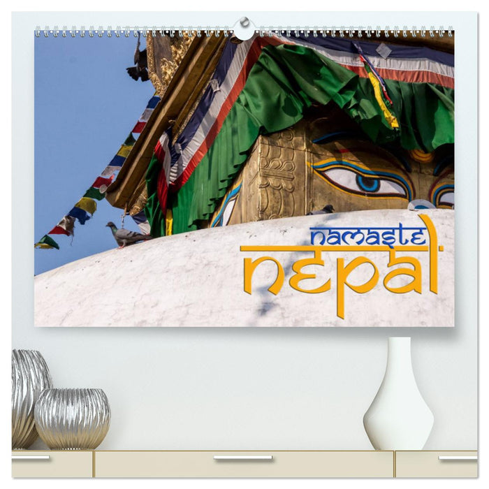 Namaste Népal (Calvendo Premium Calendrier mural 2024) 
