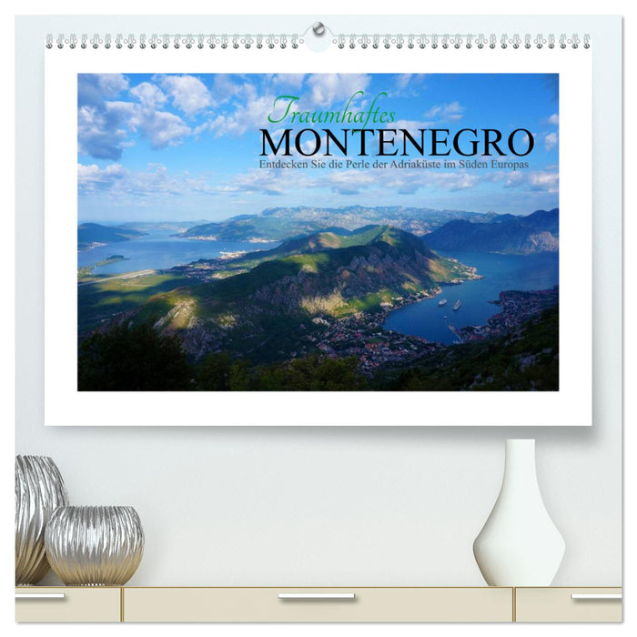 Fantastic Montenegro - Discover the pearl of the Adriatic in southern Europe (CALVENDO Premium Wall Calendar 2024) 