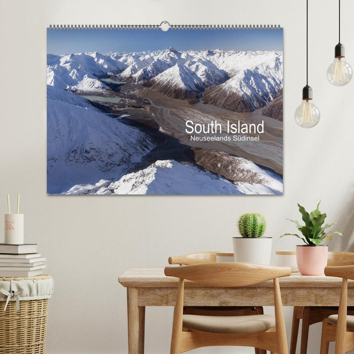 South Island - Neuseelands Südinsel (CALVENDO Wandkalender 2024)