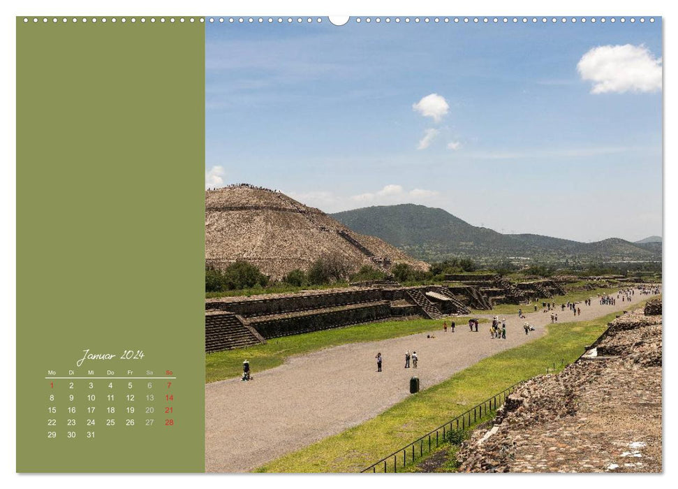 Mexico in the eye of the photographer (CALVENDO Premium Wall Calendar 2024) 