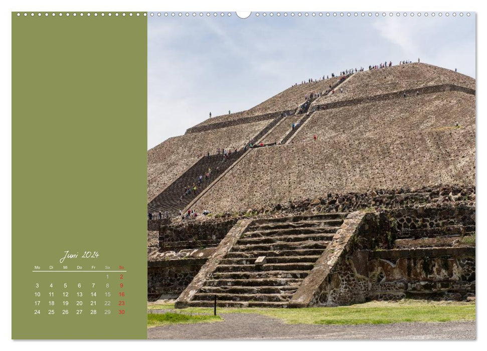 Mexico in the eye of the photographer (CALVENDO Premium Wall Calendar 2024) 