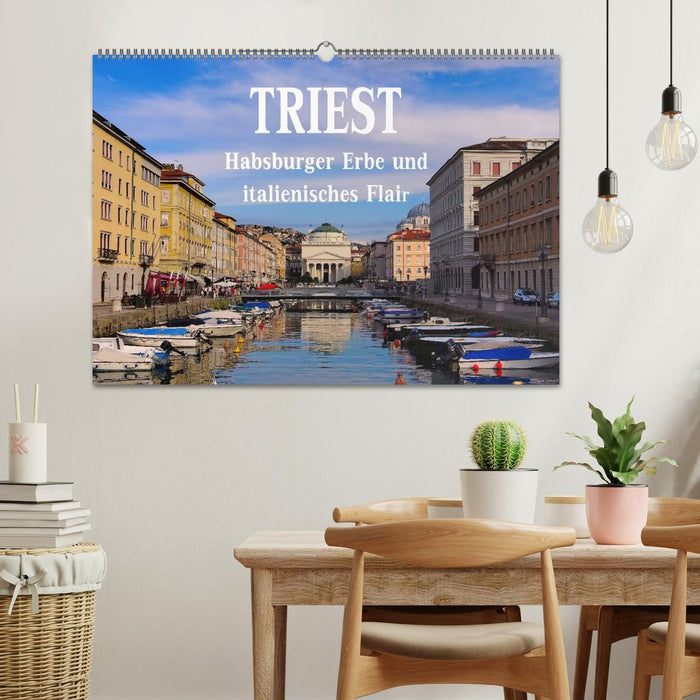 Trieste - Habsburg heritage and Italian flair (CALVENDO wall calendar 2024) 