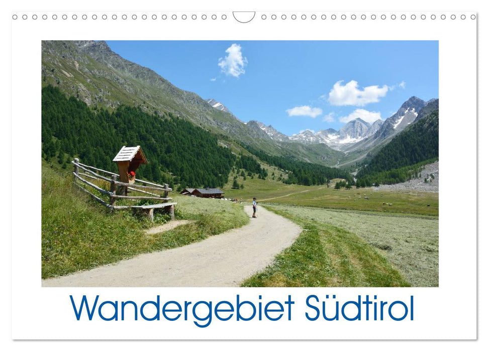 Wandergebiet Südtirol (CALVENDO Wandkalender 2024)