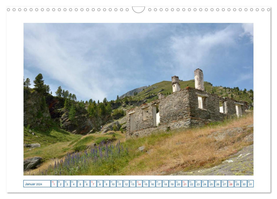 Hiking area South Tyrol (CALVENDO wall calendar 2024) 