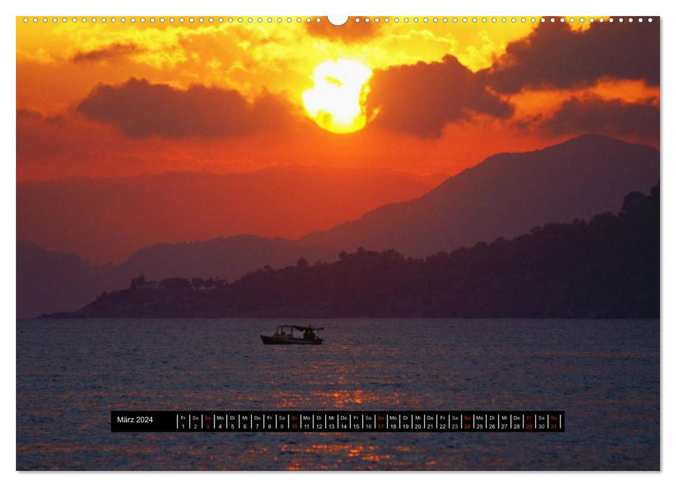 Lykische Küste, Türkei (CALVENDO Wandkalender 2024)