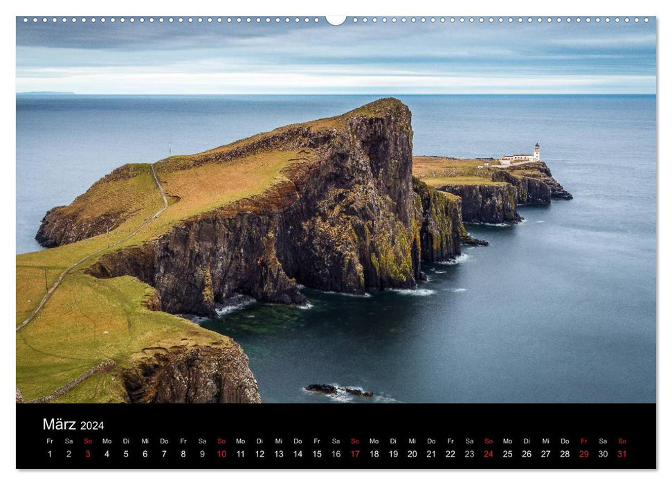 Schottland - Die wundervolle Isle of Skye (CALVENDO Premium Wandkalender 2024)