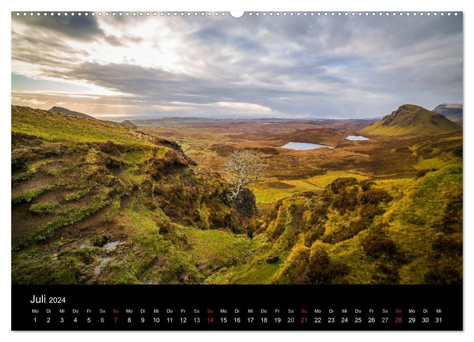 Scotland - The wonderful Isle of Skye (CALVENDO Premium Wall Calendar 2024) 