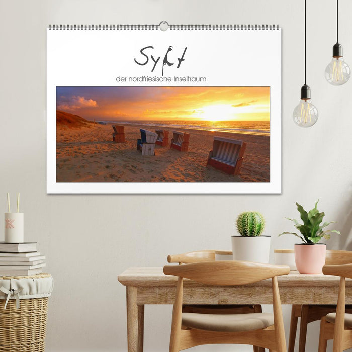 Sylt, der nordfriesische Inseltraum (CALVENDO Wandkalender 2024)