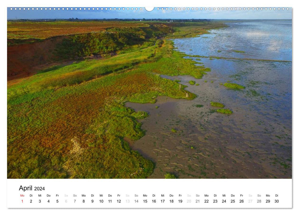 Sylt, le rêve insulaire de la Frise du Nord (calendrier mural CALVENDO 2024) 