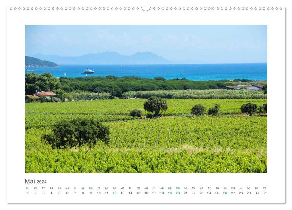 Fascination of the Côte d'Azur (CALVENDO Premium Wall Calendar 2024) 
