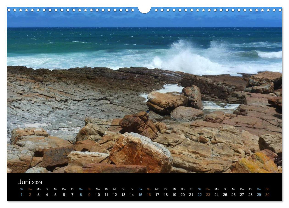 beachward 2024 - northern and southern snapshots by the sea (CALVENDO wall calendar 2024) 