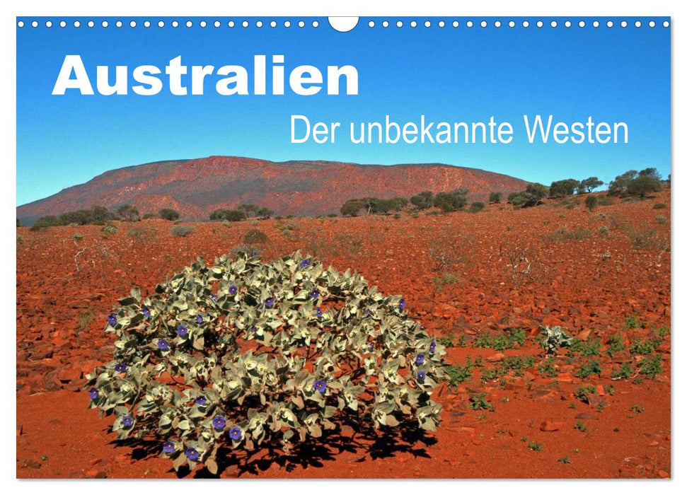 Australien - Der unbekannte Westen (CALVENDO Wandkalender 2024)