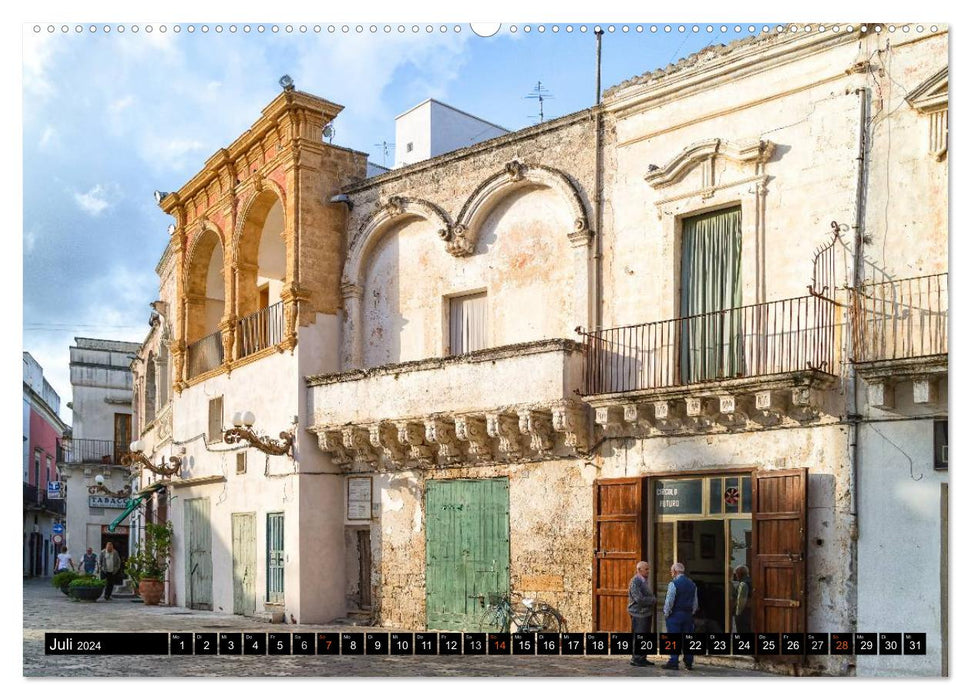 Gallipoli und Apulien - Faszination Süditalien (CALVENDO Premium Wandkalender 2024)