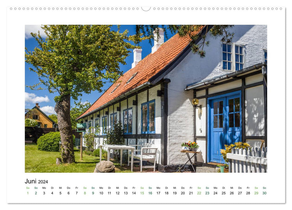 Landhäuser mit Charme (CALVENDO Wandkalender 2024)