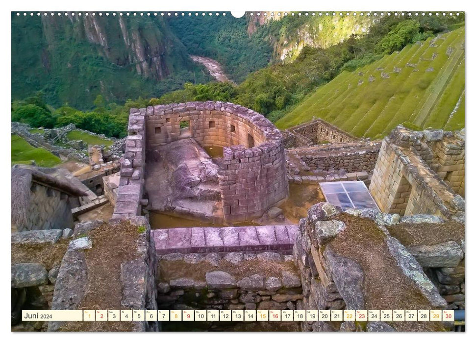 Machu Picchu - City of the Incas (CALVENDO wall calendar 2024) 
