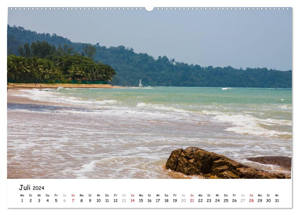 Traumlandschaften Thailands (CALVENDO Premium Wandkalender 2024)