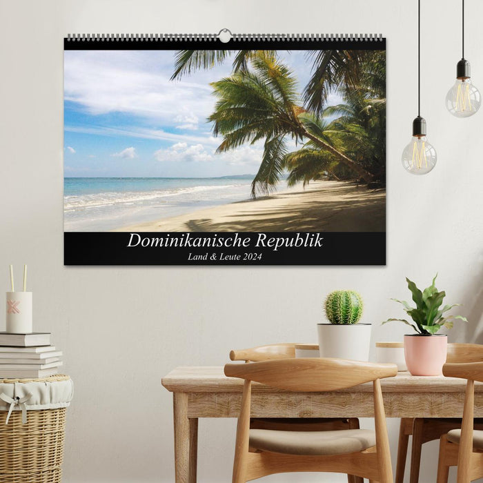 Dominican Republic Country &amp; People (CALVENDO Wall Calendar 2024) 