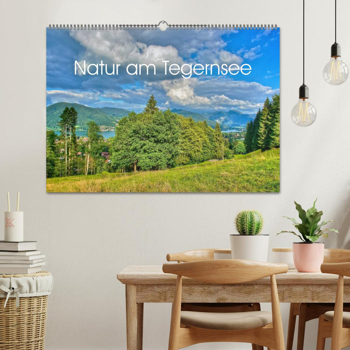 Nature au Tegernsee (Calendrier mural CALVENDO 2024) 