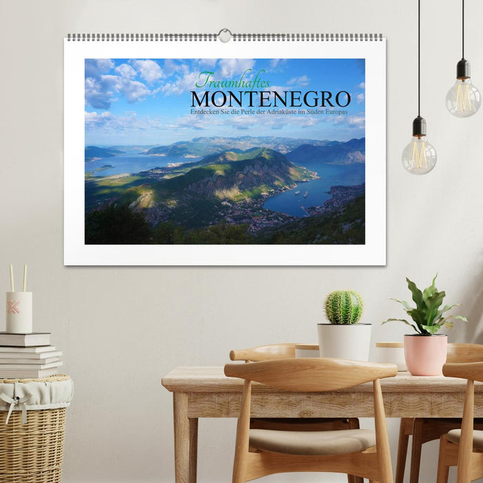 Fantastic Montenegro - Discover the pearl of the Adriatic in southern Europe (CALVENDO wall calendar 2024) 