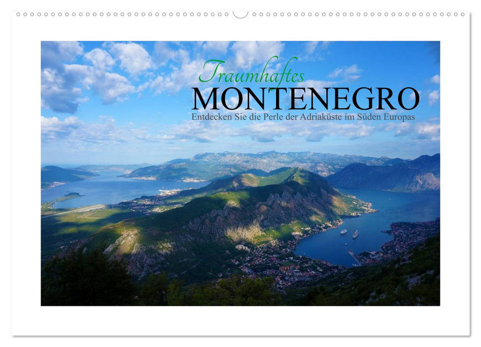 Fantastic Montenegro - Discover the pearl of the Adriatic in southern Europe (CALVENDO wall calendar 2024) 