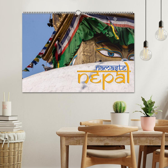 Namaste Nepal (CALVENDO Wandkalender 2024)