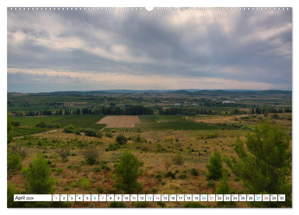 France's wonderful landscapes - Languedoc-Roussillon (CALVENDO wall calendar 2024) 