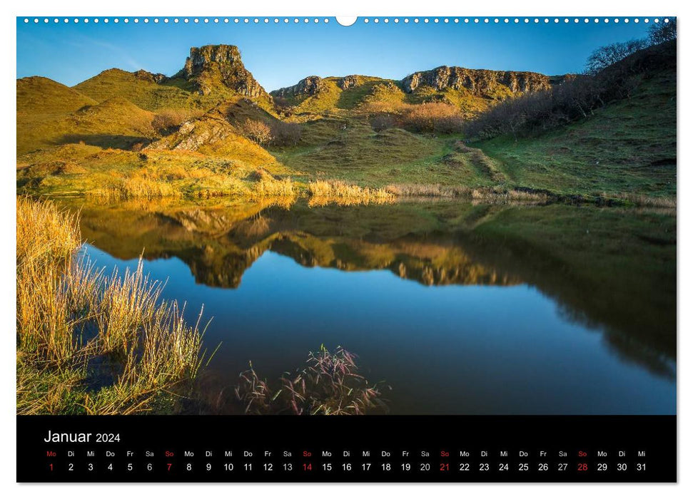 Schottland - Die wundervolle Isle of Skye (CALVENDO Wandkalender 2024)