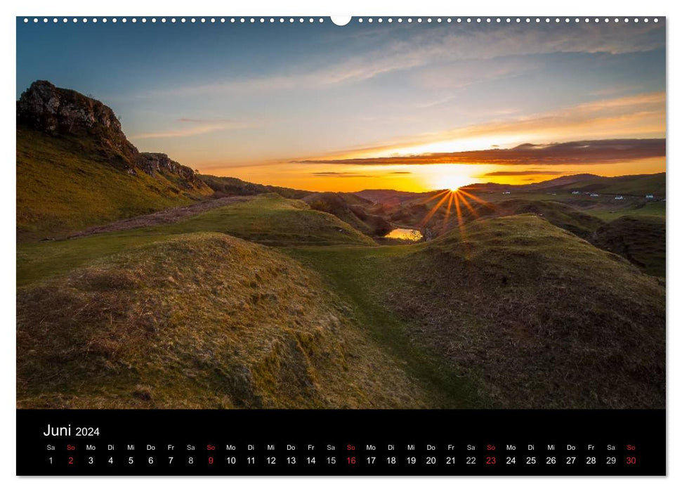 Schottland - Die wundervolle Isle of Skye (CALVENDO Wandkalender 2024)