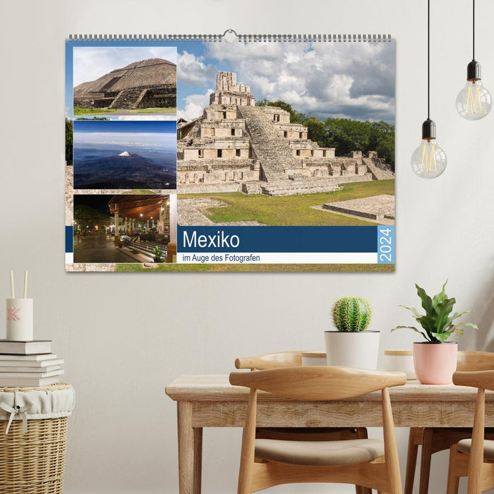 Mexico in the eye of the photographer (CALVENDO wall calendar 2024) 